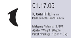 01.17.05 İç Cam Fitili 4,6 mm - 165 Metre - 1