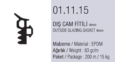01.11.15 Dış Cam Fitili 4 mm - 200 Metre - 2
