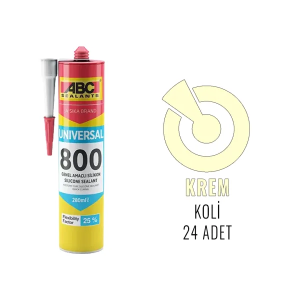 ABC 800 Universal Silikon 280 ML - 6