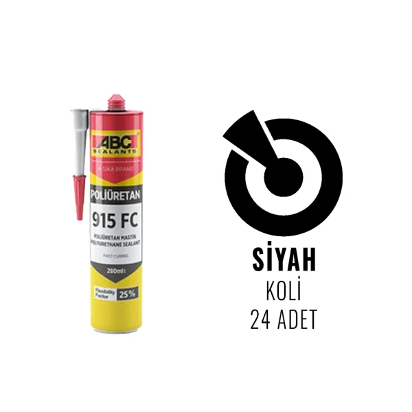 ABC 915 PU Poliüretan Kartuş Mastik 280 Ml - 5