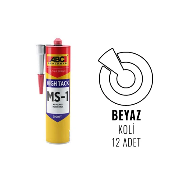 ABC MS-1 High Tack Yapıştırıcı 290 ML - 3