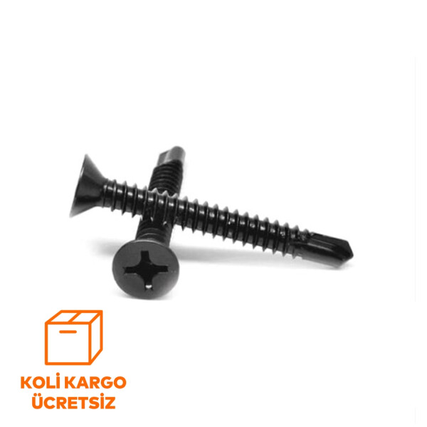 Akdeniz Alçıpan Vidası Matkap Uçlu - Koli - Akdeniz