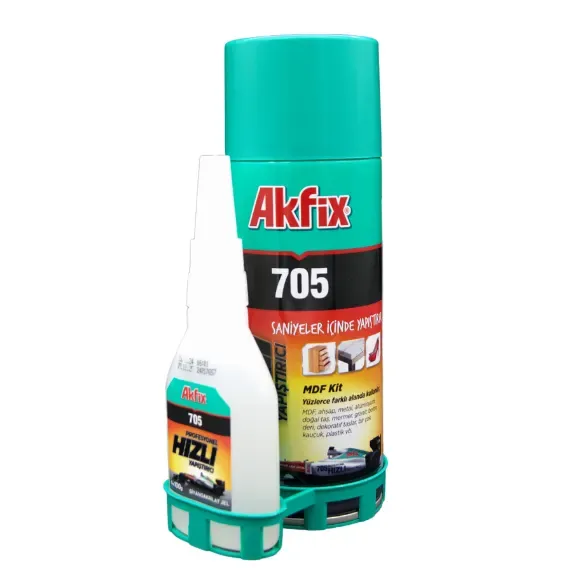 Akfix 705 Hızlı Yapıştırıcı 400 ml + 100gr - 1