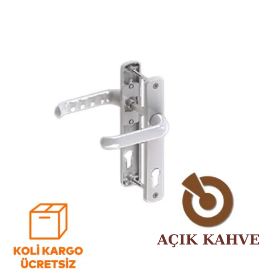 Safir Alüminyum PVC Kapı Kolu 34/85 Eksen Yaylı - 3