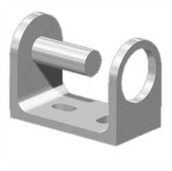 Yandan U Bağlantı Aparatı - 7 Cm - kobibest