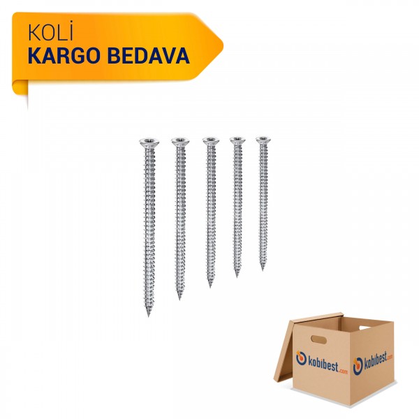 Akdeniz Dübelsiz Montaj Buldeks Vida - Koli - Akdeniz