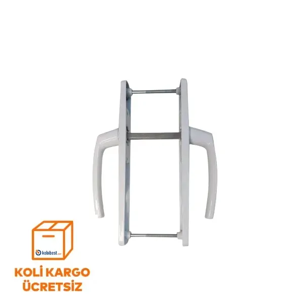 Elit PVC Alüminyum Kapı Kolu 34/85 Eksen Yaylı - Koli - 8