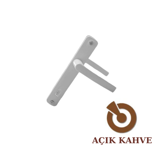 Elit PVC Alüminyum Kapı Kolu Barelsiz 34/85 Eksen Yaylı - 3