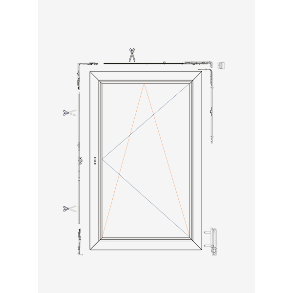 Pvc Standart Çift Açılım Seti - 1