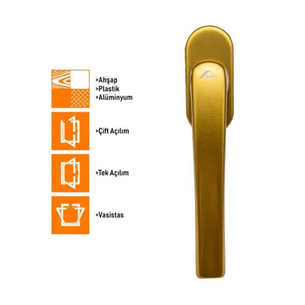 Roto Line Secustic Pencere Kolu 40 mm - PVC Ahşap Alüminyum - 1