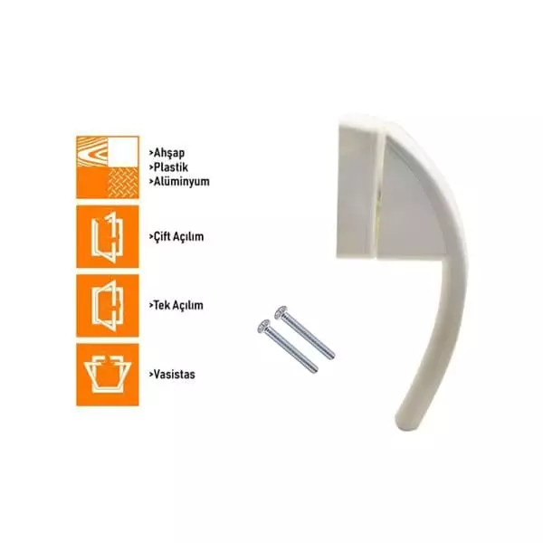 Roto Swing Secustik Pencere Kolu 43 mm - PVC Ahşap Alüminyum - 5