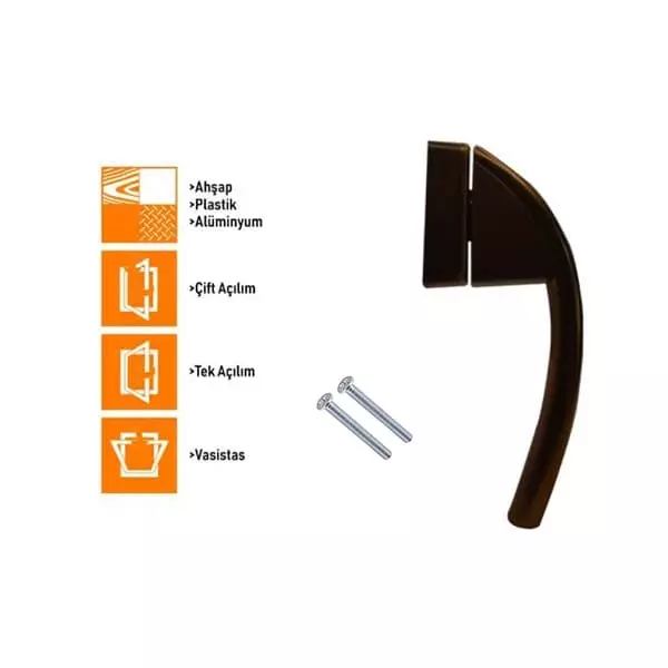 Roto Swing Secustik Pencere Kolu 43 mm - PVC Ahşap Alüminyum - 9