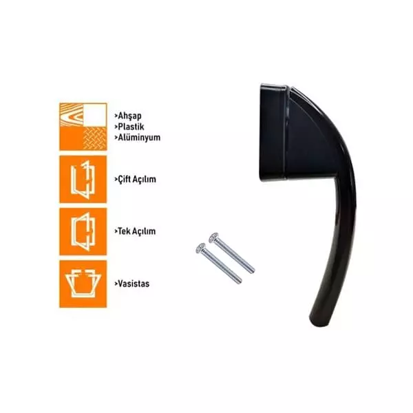 Roto Swing Secustik Pencere Kolu 43 mm - PVC Ahşap Alüminyum