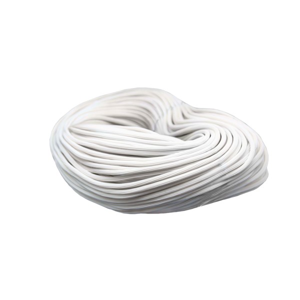 Sineklik Fitili 4.5 mm - 5 mm - Beyaz 100 Metre - kobibest