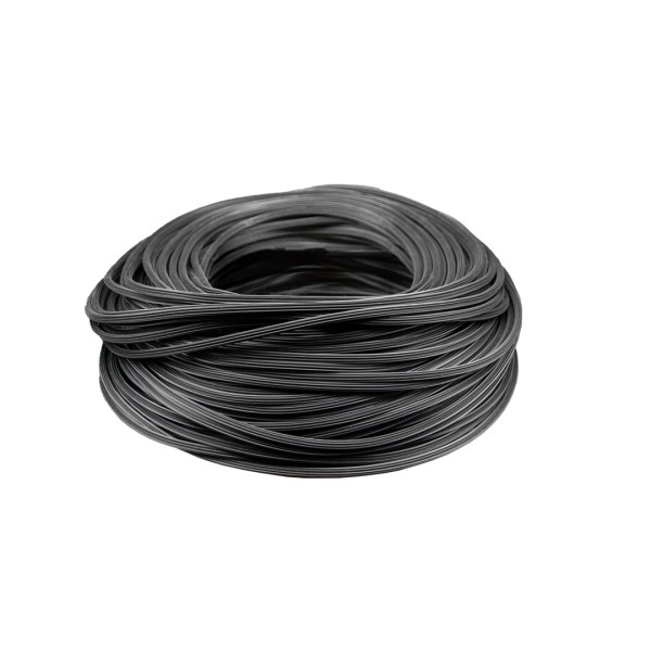 Sineklik Fitili 6 mm Siyah 100 Metre - 1