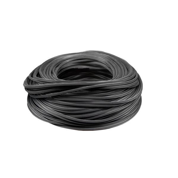 Sineklik Fitili 6 mm Siyah 100 Metre - 1