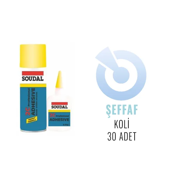 Soudal Adhesive 2C Hızlı Yapıştırıcı 200 Ml + 50 Gr - 2