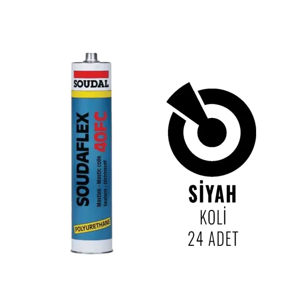 Soudal Soudaflex 40 FC Mastik Poliüretan Bazlı Yapıştırma 290 Ml - 2