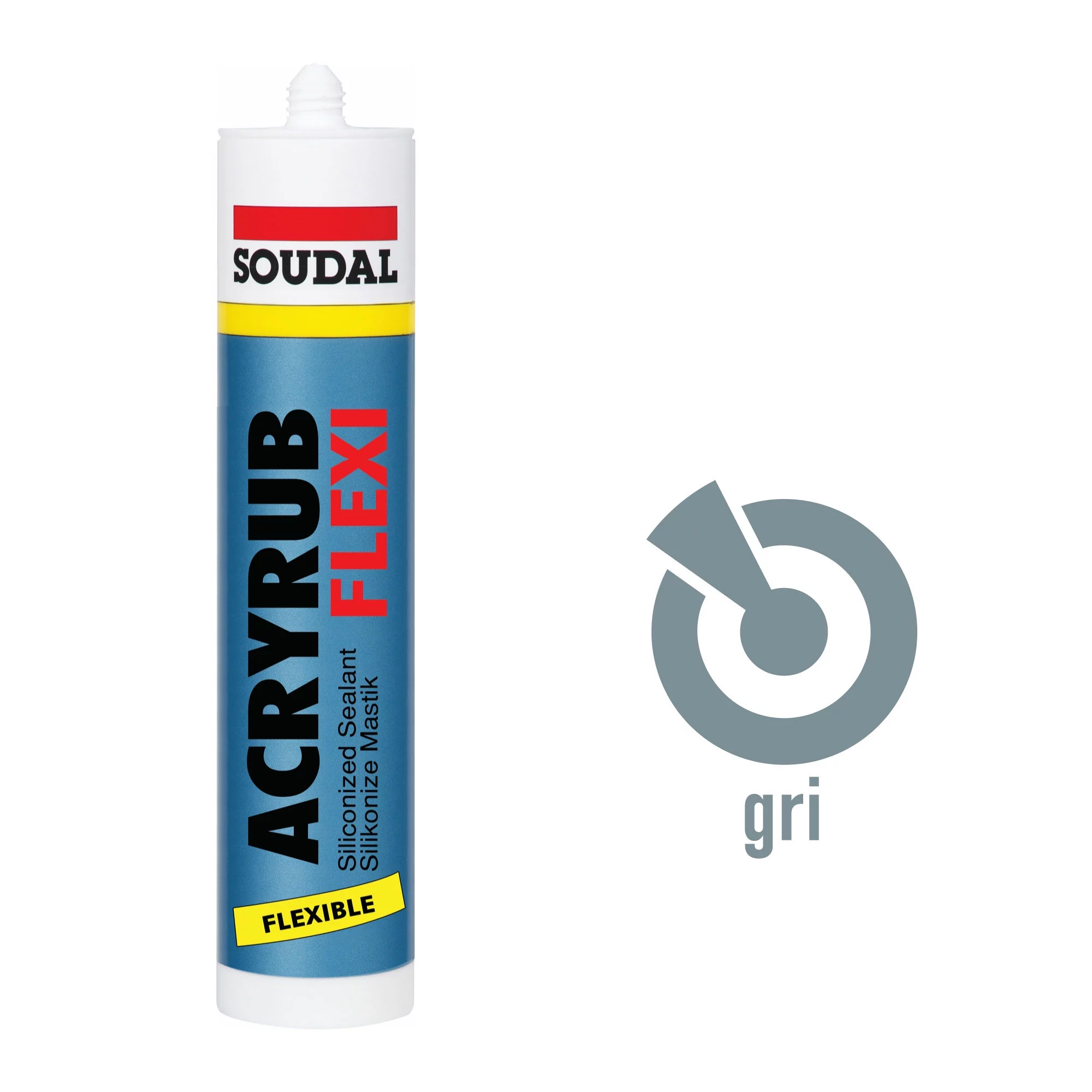 Soudal Acryrub Flexi 310 Ml Mastik - Thumbnail