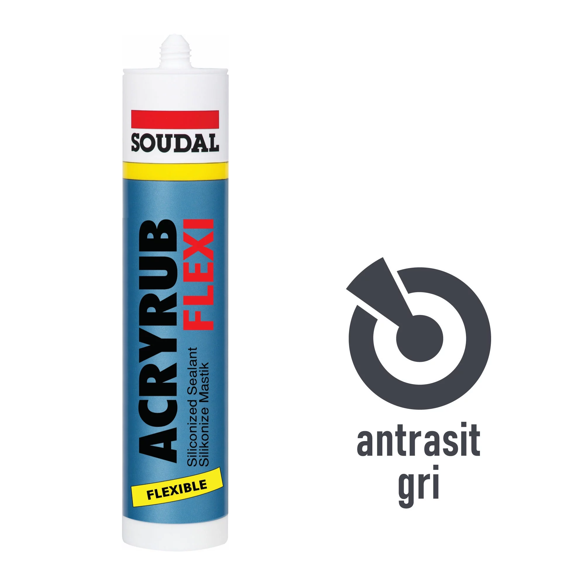 Soudal Acryrub Flexi 310 Ml Mastik - Thumbnail