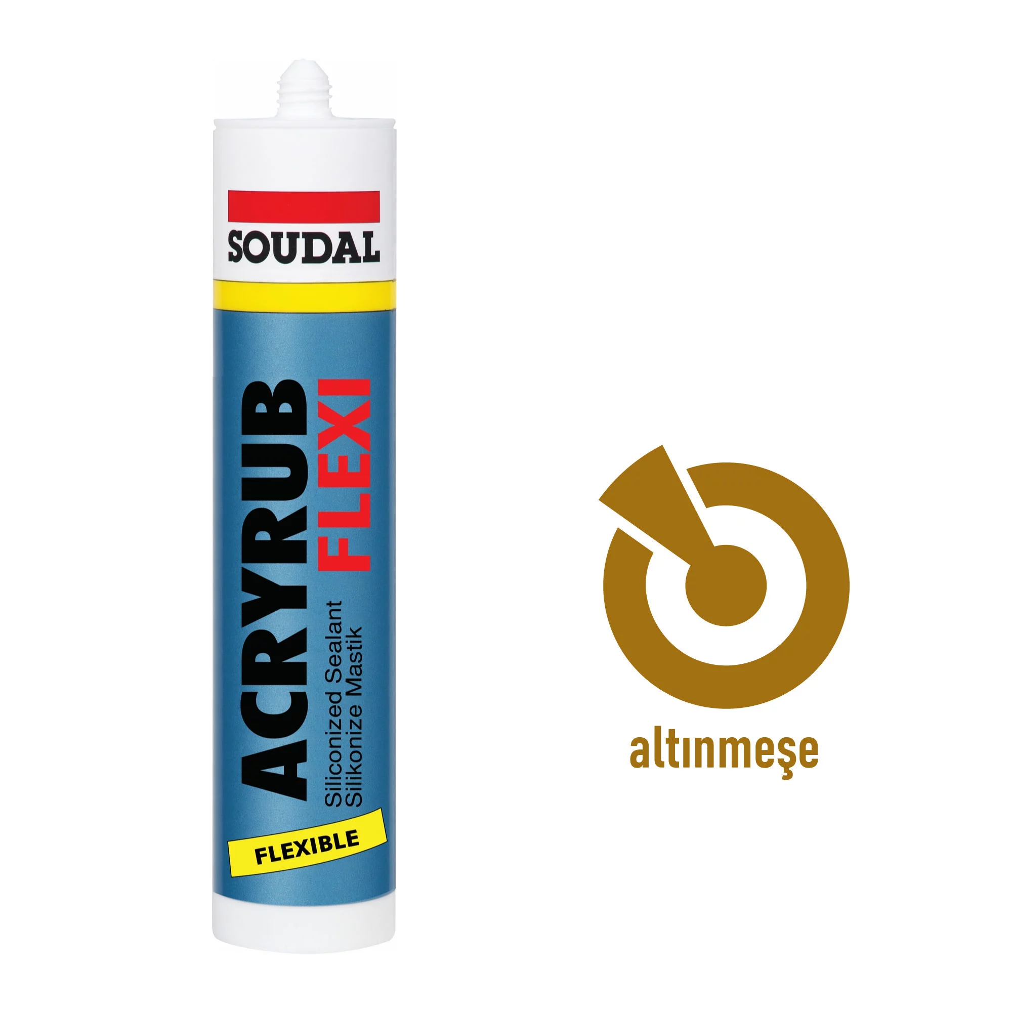 Soudal Acryrub Flexi 310 Ml Mastik - Thumbnail