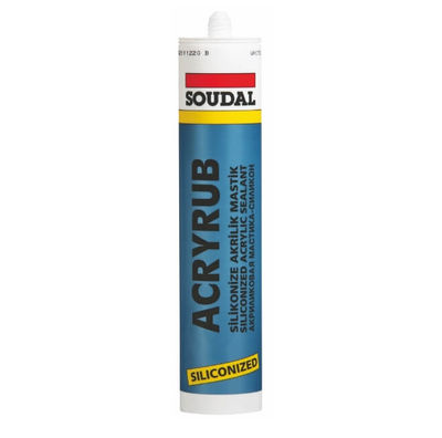 Soudal Silikonize Akrilik Mastik 500 GR - 1