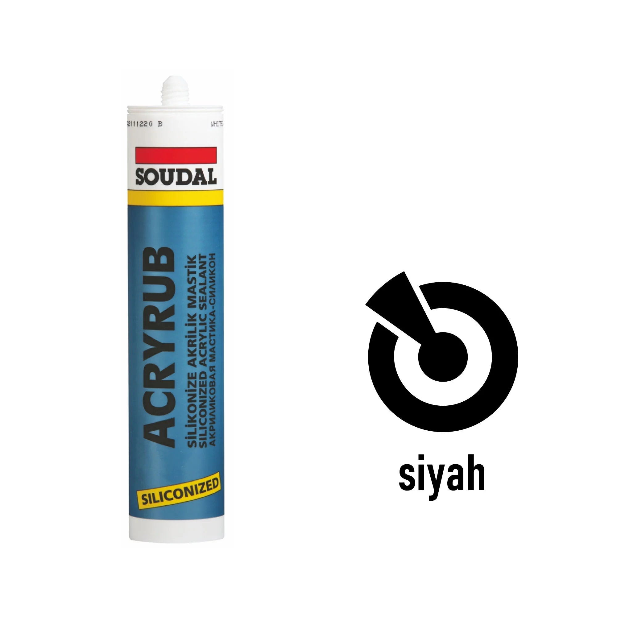 Soudal Silikonize Akrilik Mastik 500 GR - 2