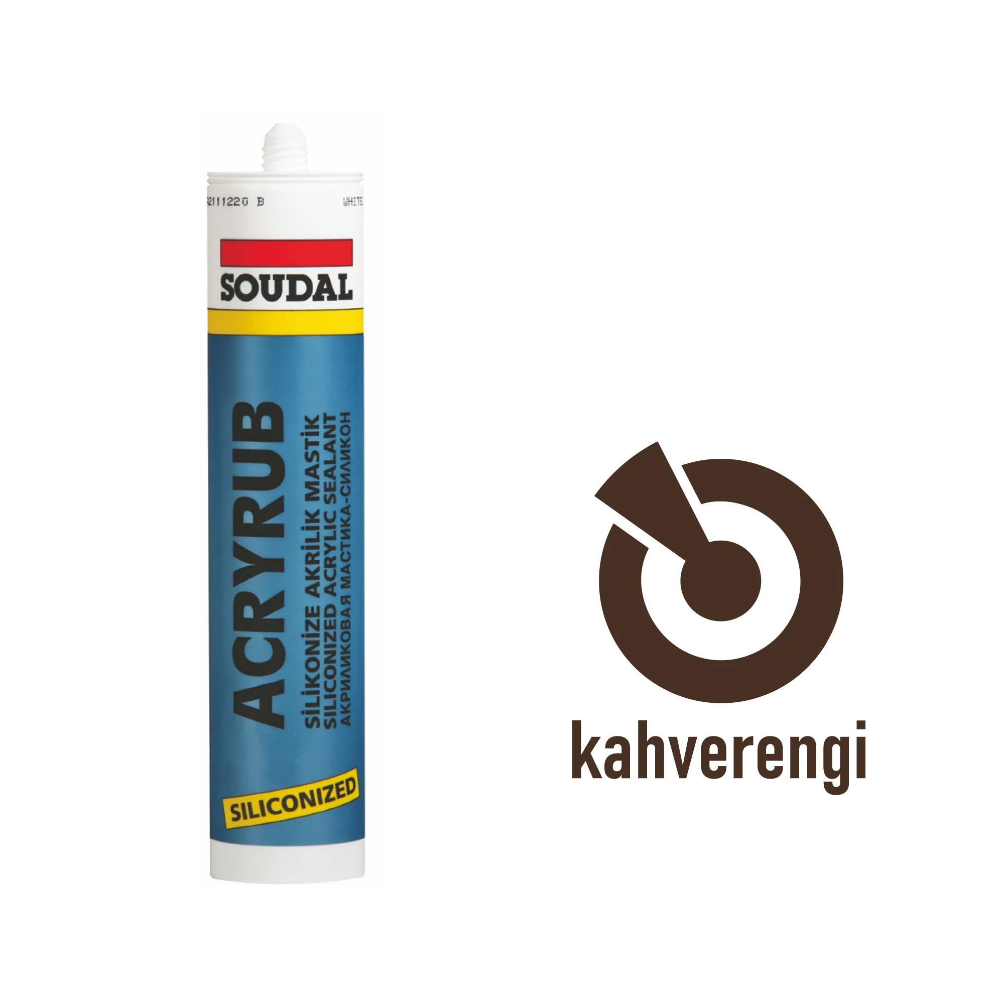Soudal Silikonize Akrilik Mastik 500 GR - 3