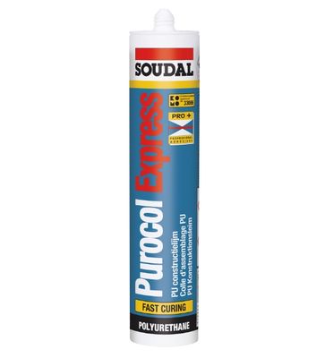 Soudal Purocol Express Metal Ve Ahşap Köşe Birleşimleri İçin Montaj Yapıştırıcı 310 Ml - 1