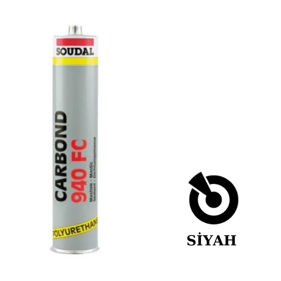 Soudal Carbond 940 FC Poliüretan Kartuş 280 Ml - 6