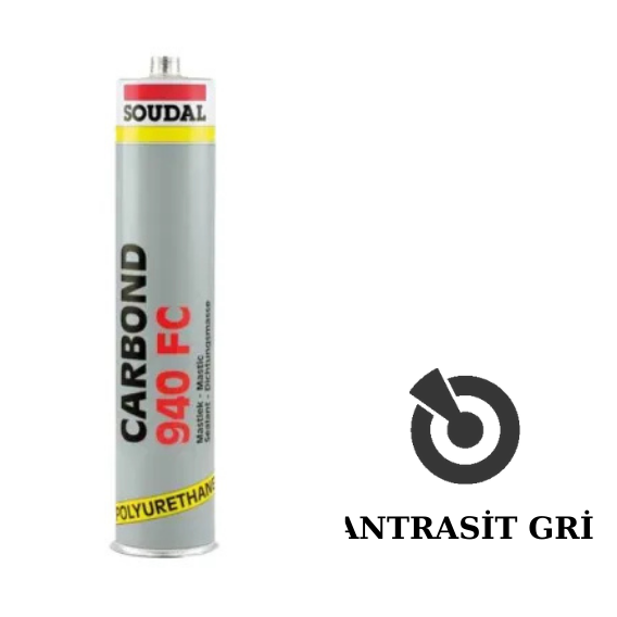 Soudal Carbond 940 FC Poliüretan Kartuş 280 Ml - 3