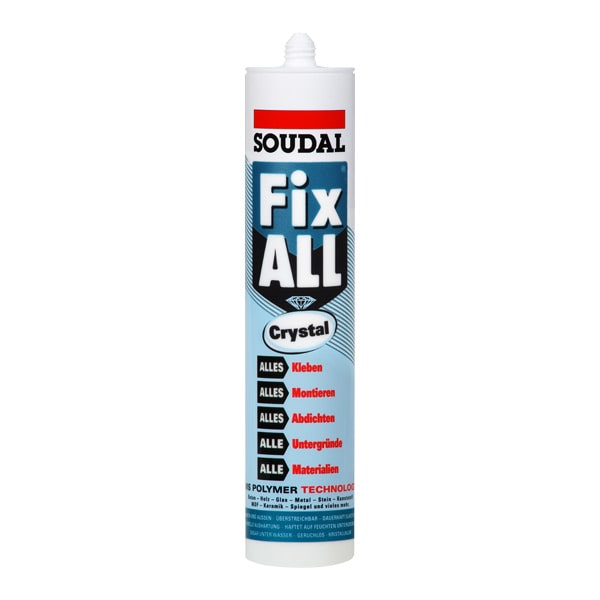 Soudal Fix All Crystal 290 Ml