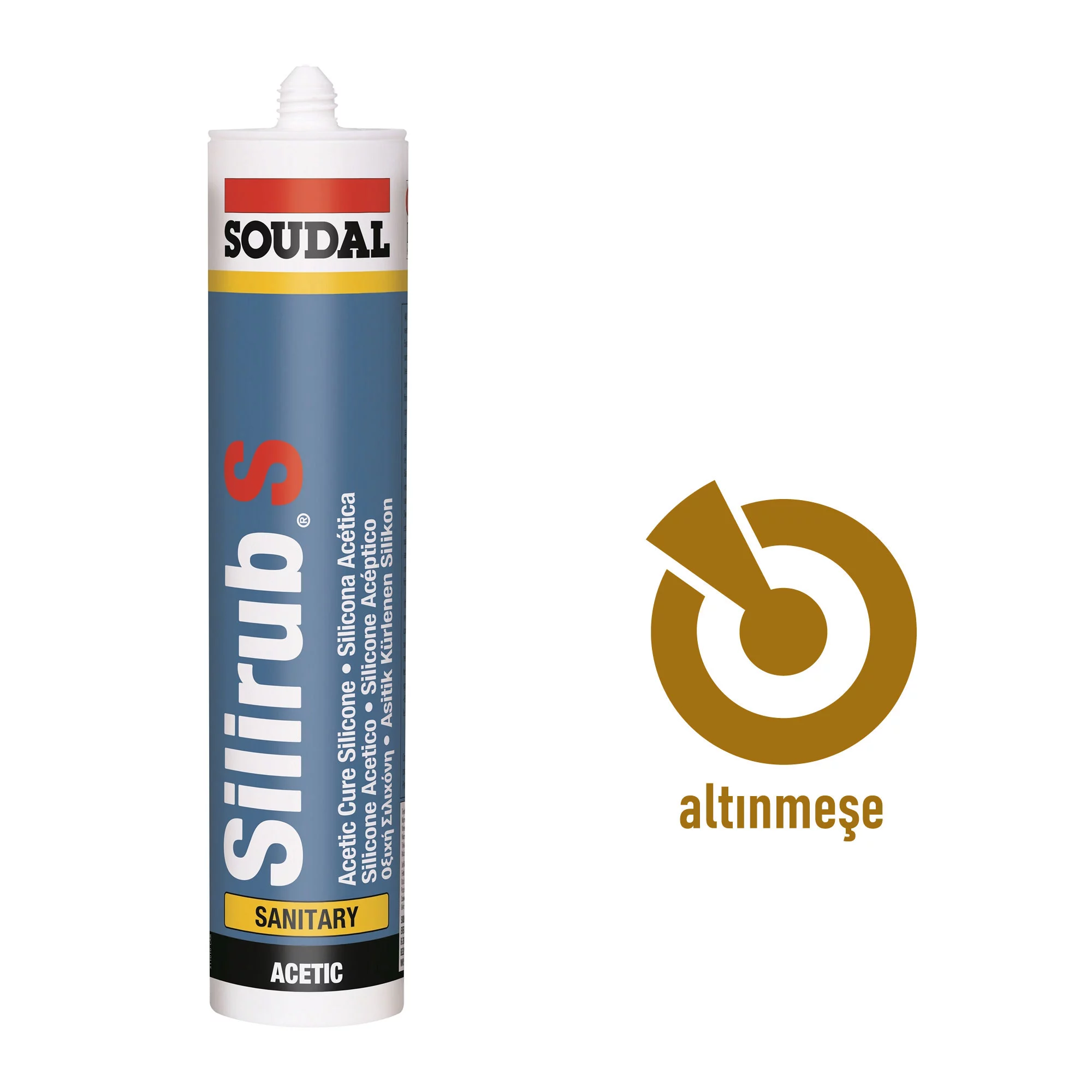 Soudal Silirub S Genel Amaçlı Silikon 280 ML - Thumbnail