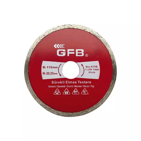 Sürekli Turbo Elmas Mermer - Granit Kesici - 1